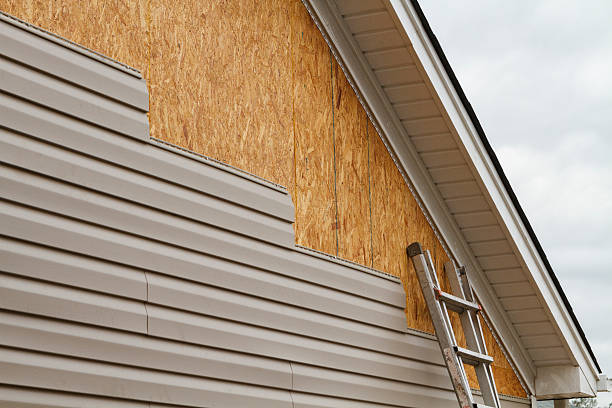 Professional Siding Repair technician working in Lumberton, NC